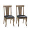 Ensemble de 10 chaises et table en bois massif Josiane-1968930850