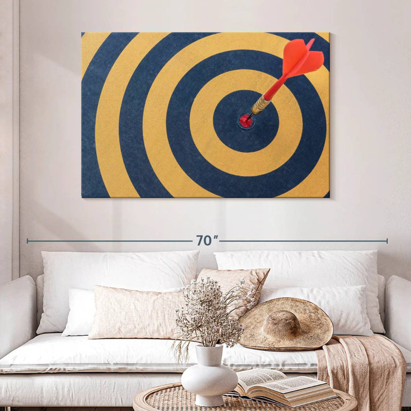 Fléchettes Senne Bullseye, H 32 po x l 48 po