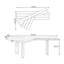 Bureau créatif en bois massif noir-1312260097