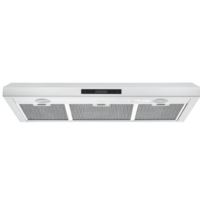 Ancona 36" Stainless Steel 550 CFM Ducted (Vented) Under Cabinet Range Hood with Mesh Filter