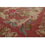 Tapis traditionnel rose en laine tissé à la main 6 pi 9 po x 9 po