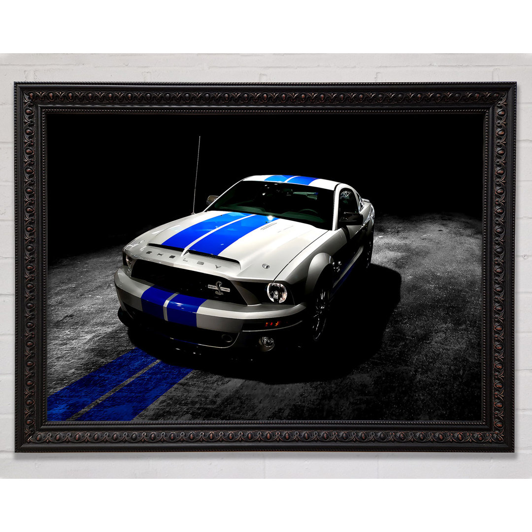 Ford Mustang Shelby GT 500 - Einzelner Bilderrahmen Kunstdrucke