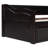 Wooden Daybed with Trundle Bed and Two Storage Drawers , Extendable Bed Daybed,Sofa Bed with Two Drawers