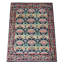 8X8 Square Black William Morris Machine Washable Area Rug with Built-in Padding Non-Slip Backing-1195731692
