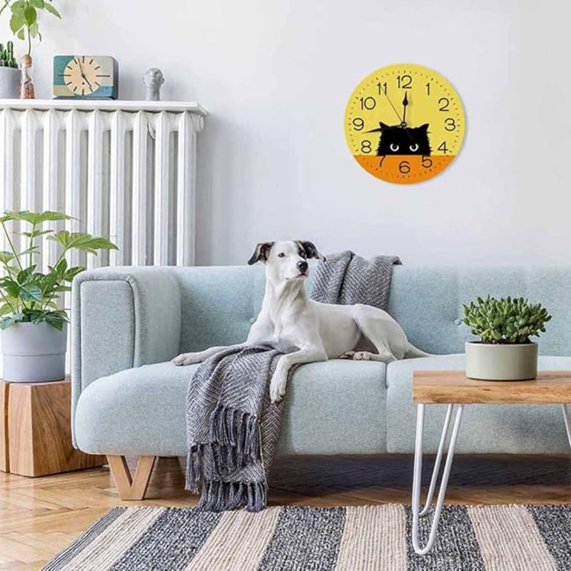 Horloge murale Numland-Cute Cat