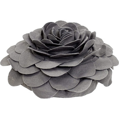  Polyester Throw Flower Pillow Cover