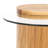 Tasharose Wood and Glass Accent Table