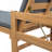 Outdoor Chaise Lounge With Arm