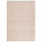 Natural Fiber 225 Hand Loomed Jute/Wool/Pet Striped Rug in Natural/Ivory-108596998