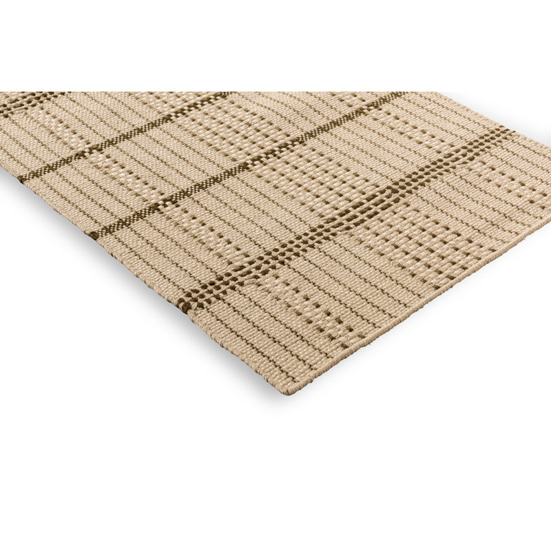 Stitch Flatweave Striped Area Rug, Runner 2'2" x 7'7"