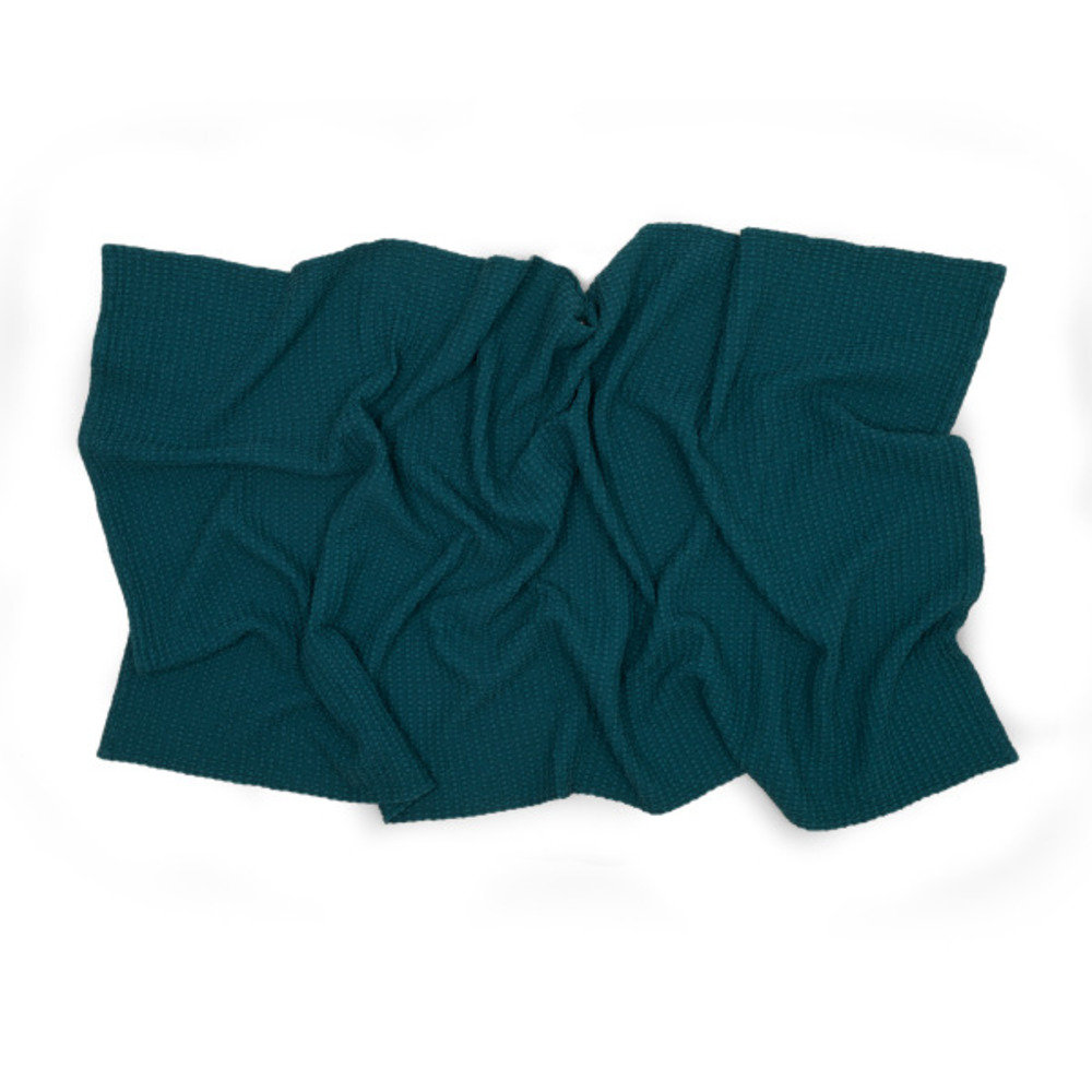 Simple 100% Cotton, Peacock, Wash Cloth - 1 Pack