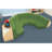 Kids 6.5'' Unfinished Wood Novelty and Ottoman