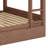 Bunk Bed With Drawers, Wood Bunk Bed With Storage Cabinets And LED Lights-1302071718