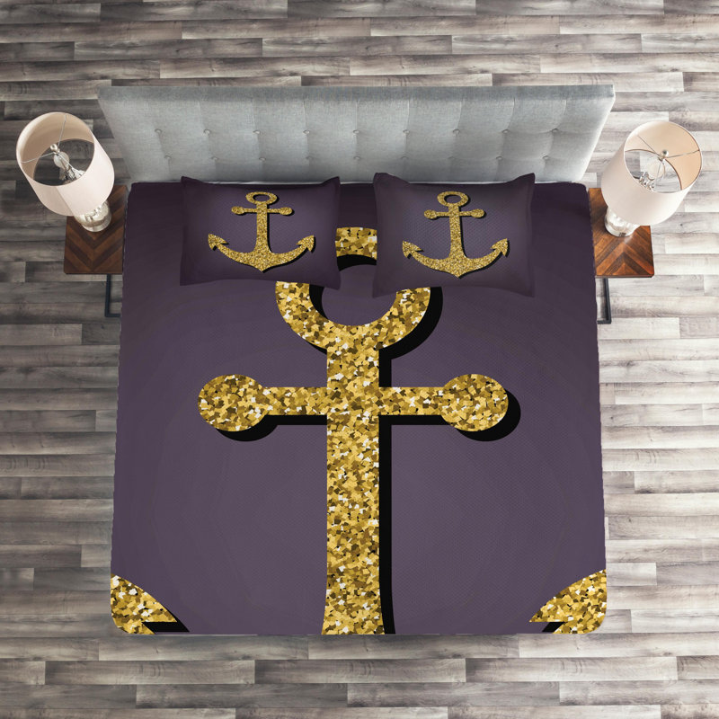 Coastal Polyester Coverlet