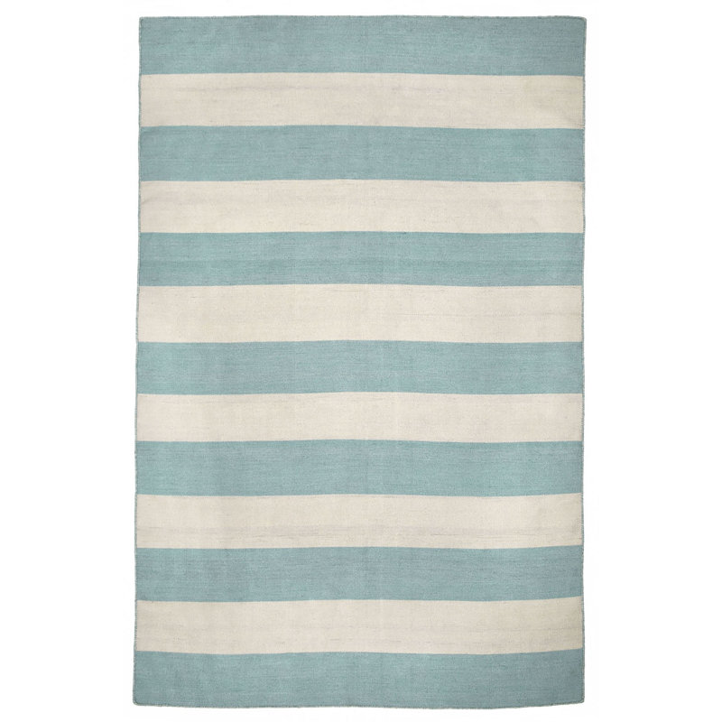Jonathon Striped Indoor / Outdoor Rug, Rectangle 5' x 7'6"