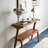 Storage Hall Table,Compact End Table,Wood Sofa Side Table-1108184549