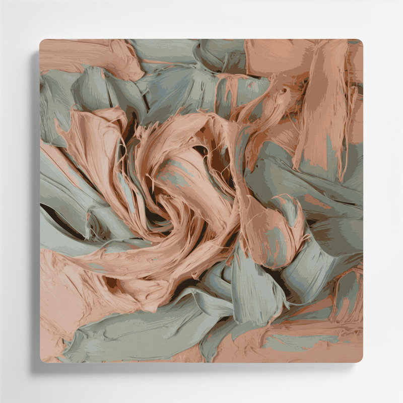 Neo Expressionism 87 Gray Metal Wall Art