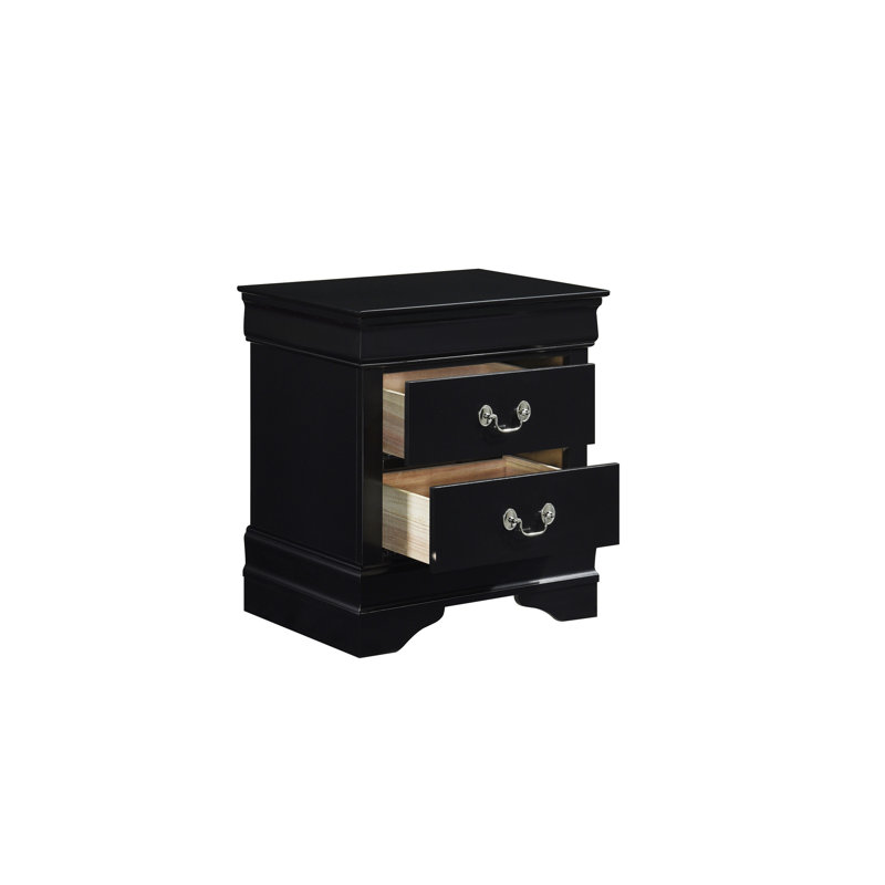 Aspasija Piece Bedroom Set, Black