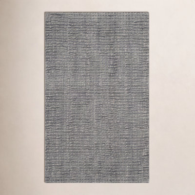 Alda Light Gray Hand-Woven Jute Rug