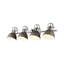 Ensemble de meuble-lavabo 4 lumières Brynnan-107150012-107150013