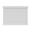 Horizontal Fence White Vinyl Privacy Panel Kit-75903911