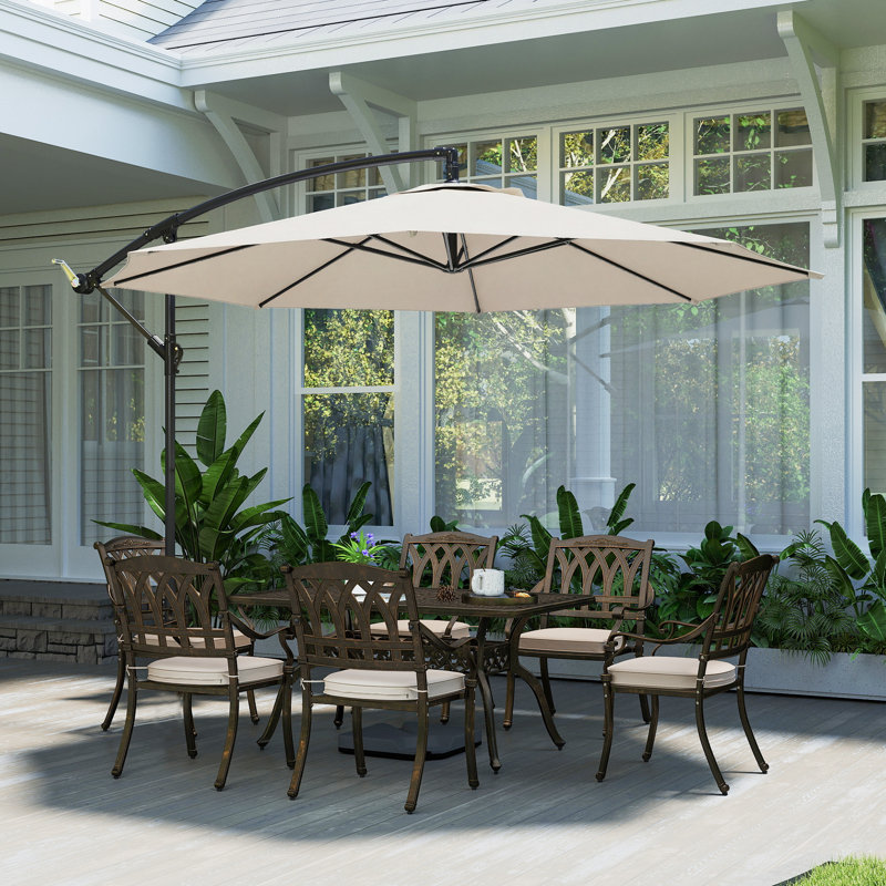 295cm Parasol, Cream