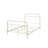 Citron White Finish  Bed