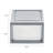 Diedrich Stackable Storage Bin W/ Drawer, Gray-1675500876