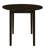 Curwensville 3-piece Round Drop Leaf Dining Table Set Cappuccino-1020982298