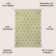 Trebol Moroccan Trellis Textured Weave Green/Cream Indoor/Outdoor Rug