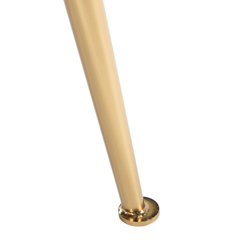 Zahir Velvet Armchair, Light Blue Velvet