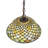 12" Wide Tiffany Fishscale Pendant