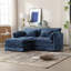 Causeuse avec repose-pieds 76,77 po-184588591