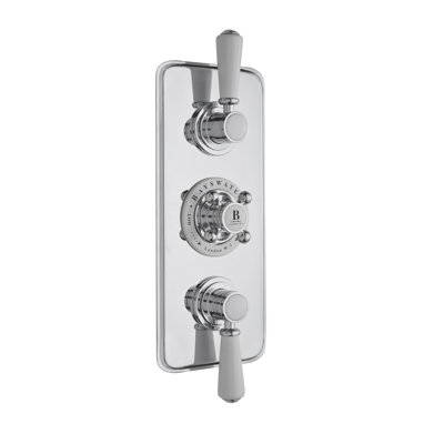 Triple Concealed Thermostatic Shower Valve