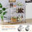 Stylish Rolling Bar Cart for Home: 3-Tier Mirrored Shelves for Liquor and Wine-1083806840-1083806726