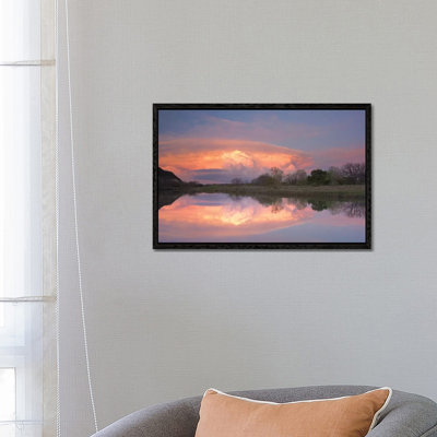 Storm Clouds Over South Llano River, South Llano River State Park, Texas III by Tim Fitzharris - Gallery-Wrapped Canvas Giclée on Canvas