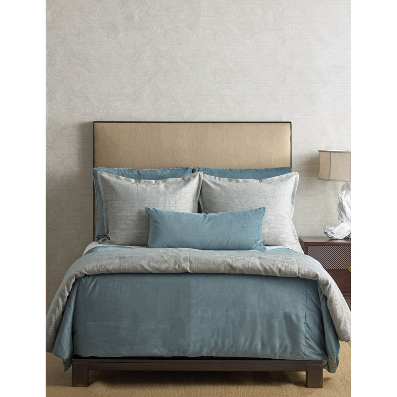 Screen Pillow, 36" x 25 ", Aqua-Gold