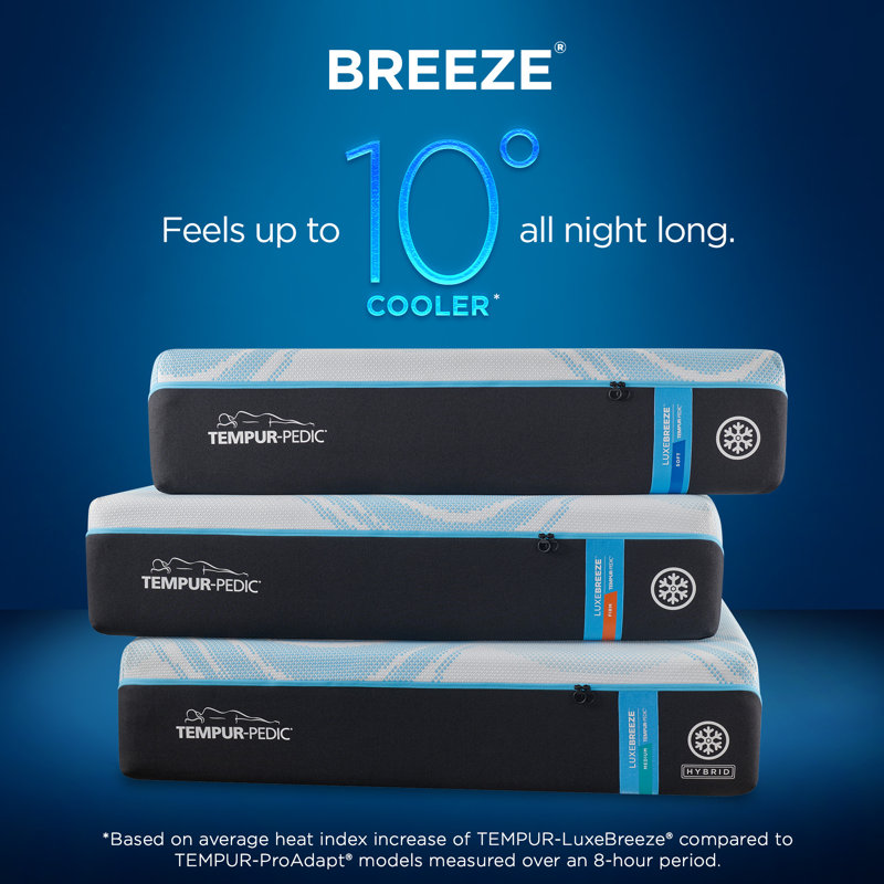 LuxeBreeze® 13" Soft Mattress, Extra-Long Twin