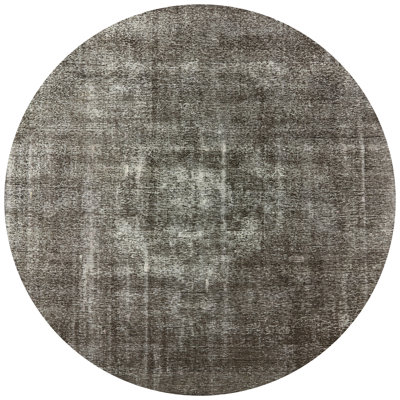 Tapis brun à motif oriental