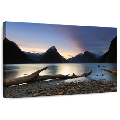 Nicci Lake Milford Sound Sunset