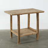 Solid Wood End Table