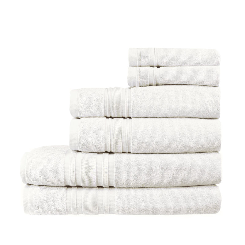Turkish Cotton Plush Mulit-Size Set, White