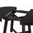 Farmhouse Round Extendable Dining Table With 16" Leaf Wood Kitchen Table (Espresso)-1078303152-1078303119