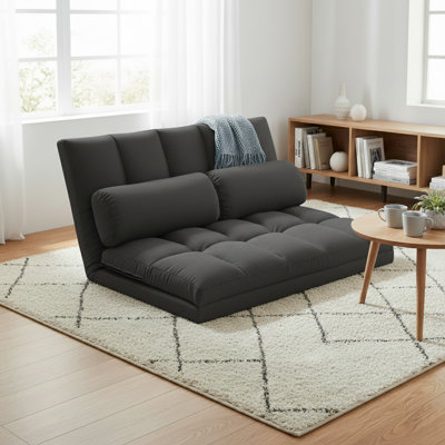 Tri-Fold Full / Double 44.5'' Upholstered Futon Chair