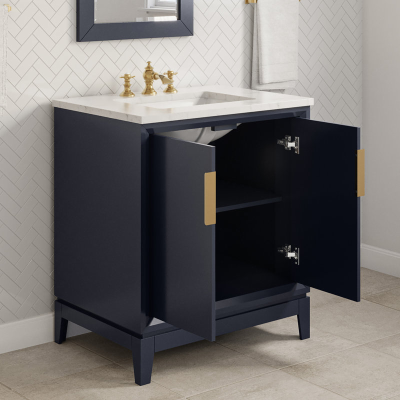 Elizabeth 30'' W Single Vanity, Monarch Blue