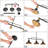 Germanton 3 - Light Black/Gold Kitchen Island Pendant Light