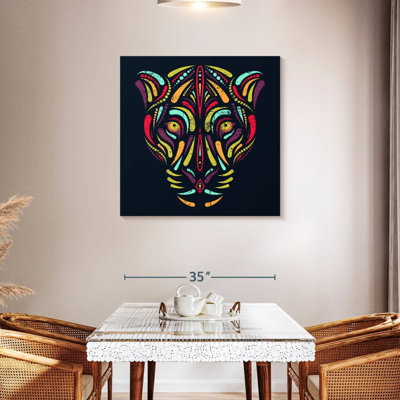 «Brampt Jaguar Face Abstract»