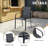 4-Person Outdoor Patio Dining Set-1711177154