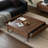 Modern minimalist square storage coffee table-1157540860
