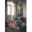 Velvet Circular Pillow Cover & Insert